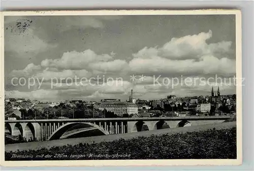 Pirmasens Hindenburgbruecke Kat. Pirmasens