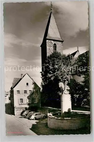 Mussbach Kirchplatz Kat. Neustadt an der Weinstr.