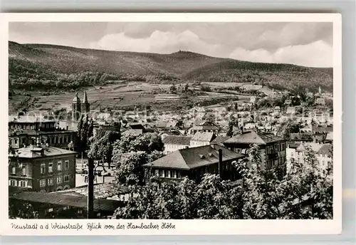 Neustadt Weinstrasse Blick von Hambacher Hoehe Kat. Neustadt an der Weinstr.