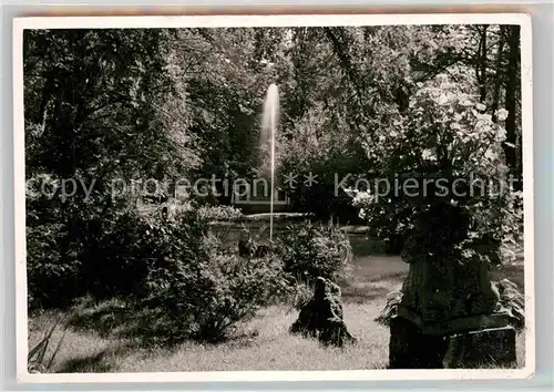 Kempten Allgaeu Stadtpark Wasserspiel Kat. Kempten (Allgaeu)