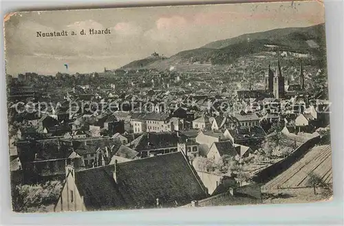 Neustadt Haardt Panorama Kat. Neustadt an der Weinstr.