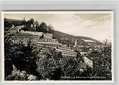 Neustadt Weinstrasse Haardter Schloss Kat. Neustadt an der Weinstr.