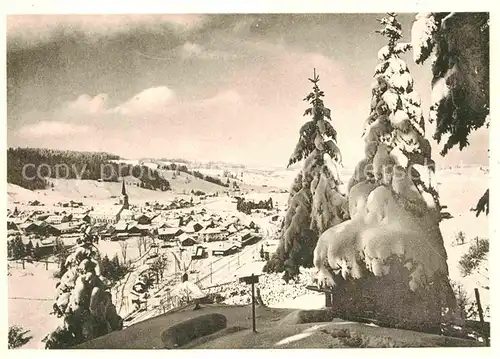 Oberstaufen Panorama Kat. Oberstaufen