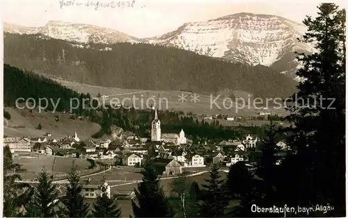 Oberstaufen Panorama  Kat. Oberstaufen