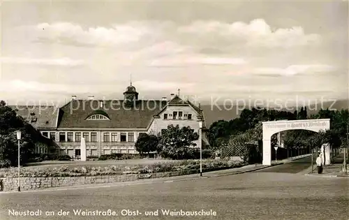 Neustadt Weinstrasse Obst  und Weinbauschule Kat. Neustadt an der Weinstr.