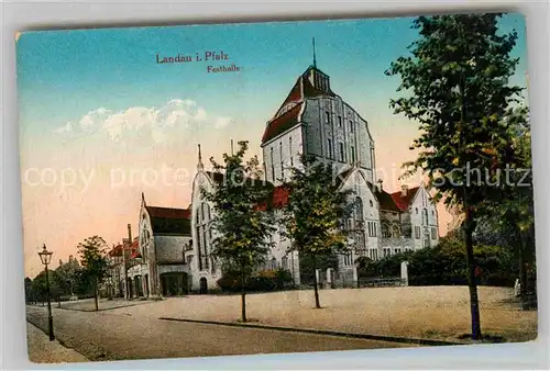 Landau Pfalz Festhalle Kat. Landau in der Pfalz