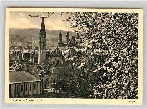 Kempten Allgaeu Blueten Kirche Lorenzkirche Mangkirche Christi Himmelfahrt Kat. Kempten (Allgaeu)