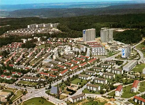 Sindelfingen Stadtteile Spitzholz und Eichholz Fliegeraufnahme Kat. Sindelfingen