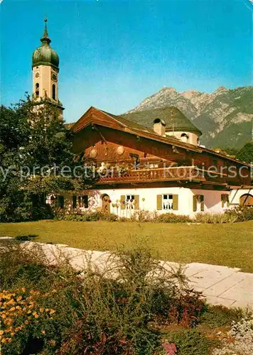 Garmisch Partenkirchen Bauernhaus Kat. Garmisch Partenkirchen