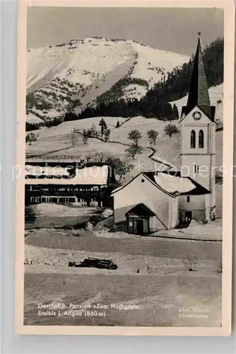 Steibis Gasthof Zum Hochgrat Kat. Oberstaufen