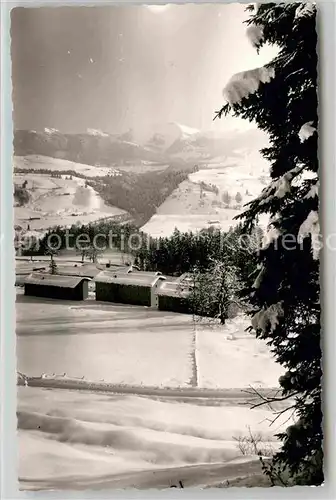 Oberstaufen Teilansicht Kat. Oberstaufen