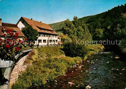 Wolfach Gasthaus Pension Hirschen Kat. Wolfach Schwarzwald