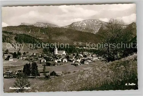 Oberstaufen Panorama Kat. Oberstaufen