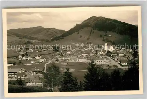 Oberstaufen Panorama Kat. Oberstaufen