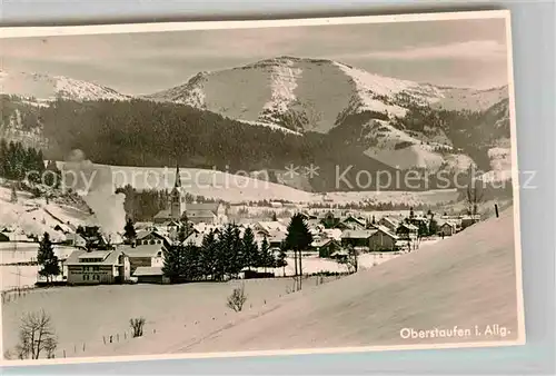 Oberstaufen Panorama Kat. Oberstaufen