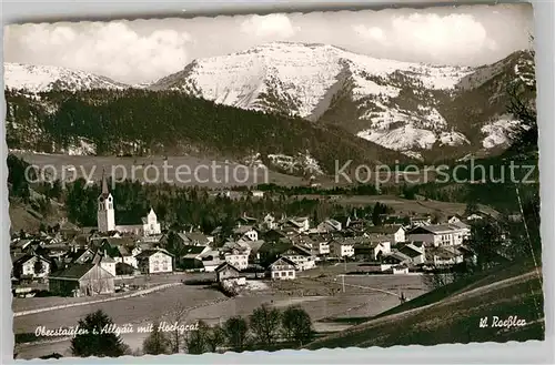 Oberstaufen Panorama Kat. Oberstaufen