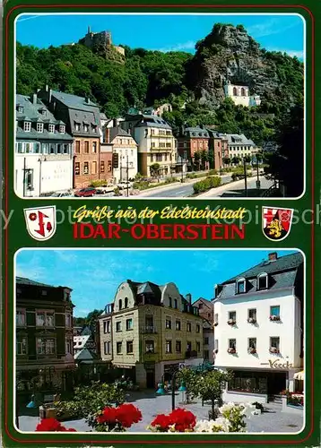 Idar Oberstein Teilansichten Kat. Idar Oberstein