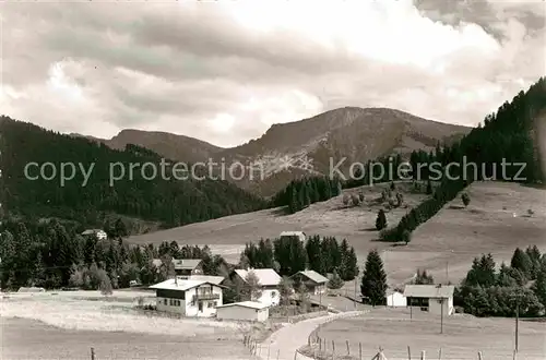 Steibis Teilansicht Allgaeuer Alpen Kat. Oberstaufen