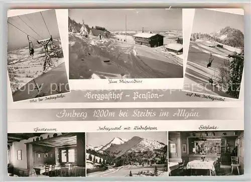 Steibis Berggasthof Imberg Kat. Oberstaufen