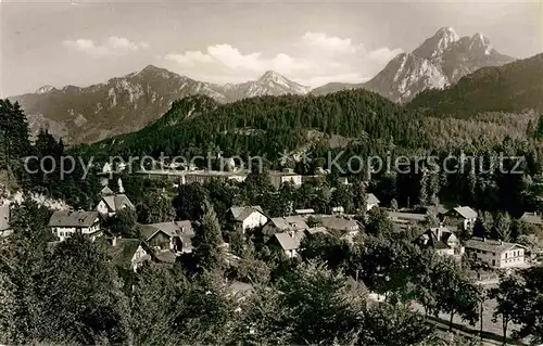 Bad Faulenbach Brenderschrofen Hoher Straussberg Saeulin Kat. Fuessen