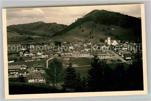 Oberstaufen Panorama Kat. Oberstaufen