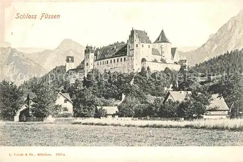 Fuessen Allgaeu Schloss Fuessen Kat. Fuessen