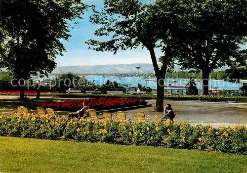 Mainz Rhein Stadtpark am Rhein