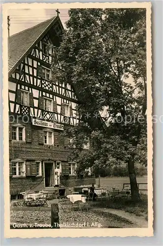 Thalkirchdorf Gasthaus zur Traube Kat. Oberstaufen