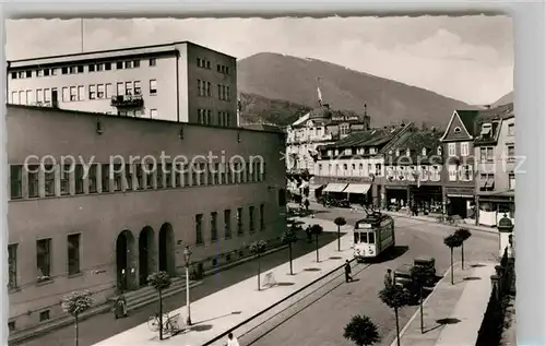 Neustadt Weinstrasse Innenstadt Strassenbahn Kat. Neustadt an der Weinstr.