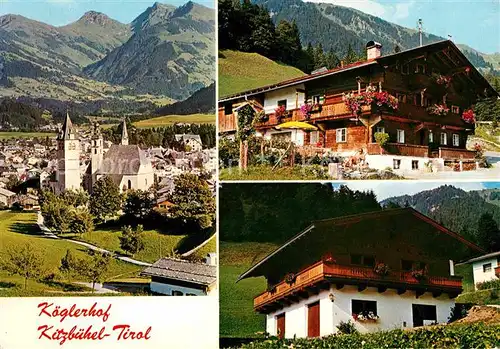 Kitzbuehel Tirol Panorama Koeglerhof Kat. Kitzbuehel