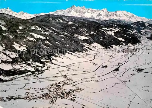 Altenmarkt Pongau mit Dachstein Fliegeraufnahme Kat. Altenmarkt im Pongau