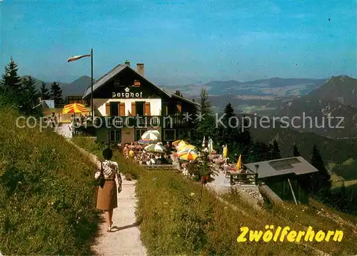 St Gilgen Salzkammergut Berghof am Zwoelferhorn Kat. St Gilgen Wolfgangsee