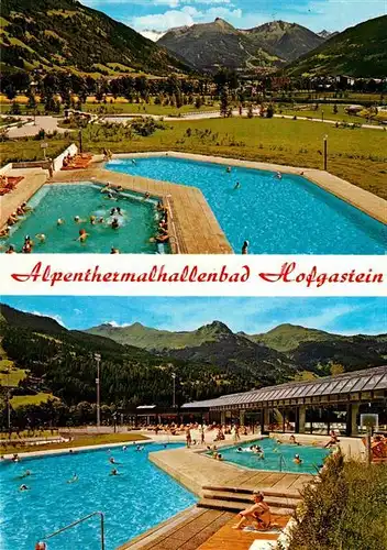 Bad Hofgastein Alpen Thermalbad Aussenbecken Schwimmhalle Kat. Bad Hofgastein