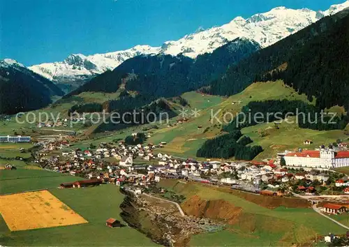 Disentis GR gegen Caischavedra und Piz Ault Glarner Alpen Fliegeraufnahme Kat. Disentis