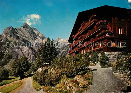 Braunwald GL Haus Bergfrieden Alpen Kat. Braunwald