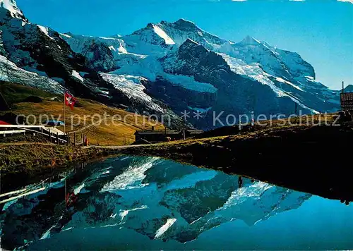 Kleine Scheidegg Wengen mit Jungfrau Kat. Scheidegg Kleine