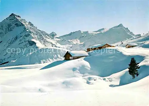 Heinzenberg GR mit Luescheralp Piz Beverein und Bruschghorn Kat. 