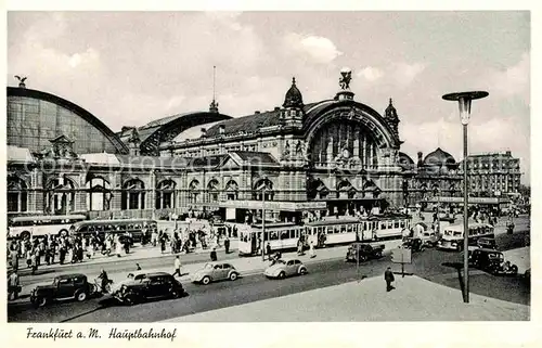 Strassenbahn Frankfurt am Main Hauptbahnhof Kat. Strassenbahn