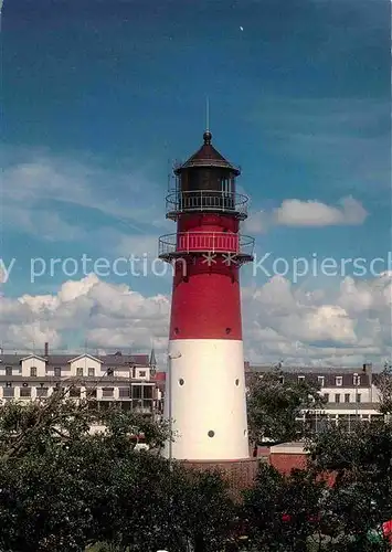 Leuchtturm Lighthouse Buesum Kat. Gebaeude