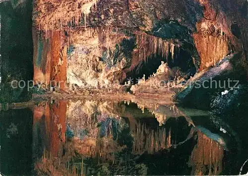 Hoehlen Caves Grottes Saalfeld Saale Feengrotten Maerchendom Gralsburg Kat. Berge