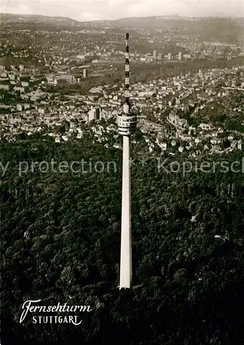 Fernsehturm Funkturm Stuttgart Kat. Gebaeude