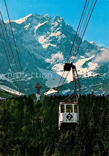 Seilbahn Bayerische Zugspitz Seilbahn Zugspitzgipfel Kat. Bahnen