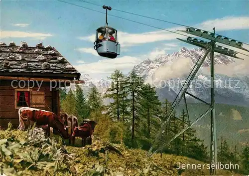 Seilbahn Jenner Berchtesgaden Spinnerkaiser Watzmann  Kat. Bahnen