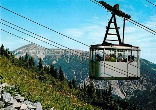 Seilbahn Rax Schneeberg Kat. Bahnen