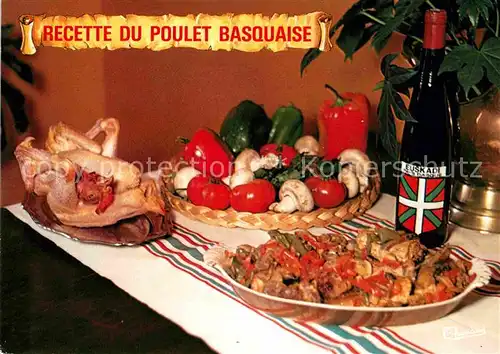 Lebensmittel Recette Poulet Basquaise  Kat. Lebensmittel