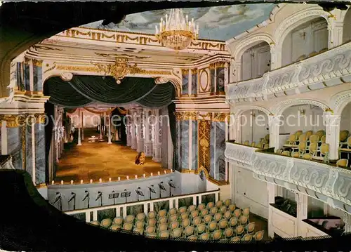 Theater Schwetzingen Rokoko Theater  Kat. Theater