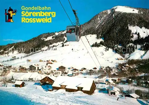 Seilbahn Soerenberg Rossweid  Kat. Bahnen