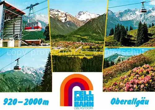 Seilbahn Fellhorn Oberstdorf  Kat. Bahnen