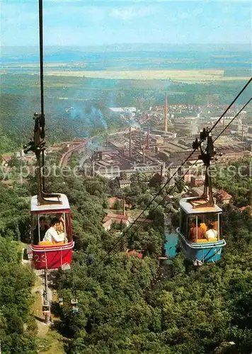 Seilbahn Thale Harz  Kat. Bahnen