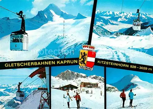 Seilbahn Gletscherbahnen Kaprun Kitzsteinhorn Restaurant Jausenstation Kat. Bahnen